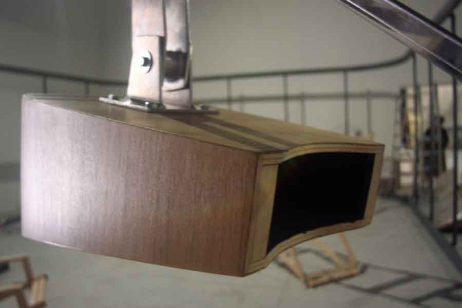 Διαδικασία στησίματος της έκθεσης στην Arsenale, © ΝΟΑ