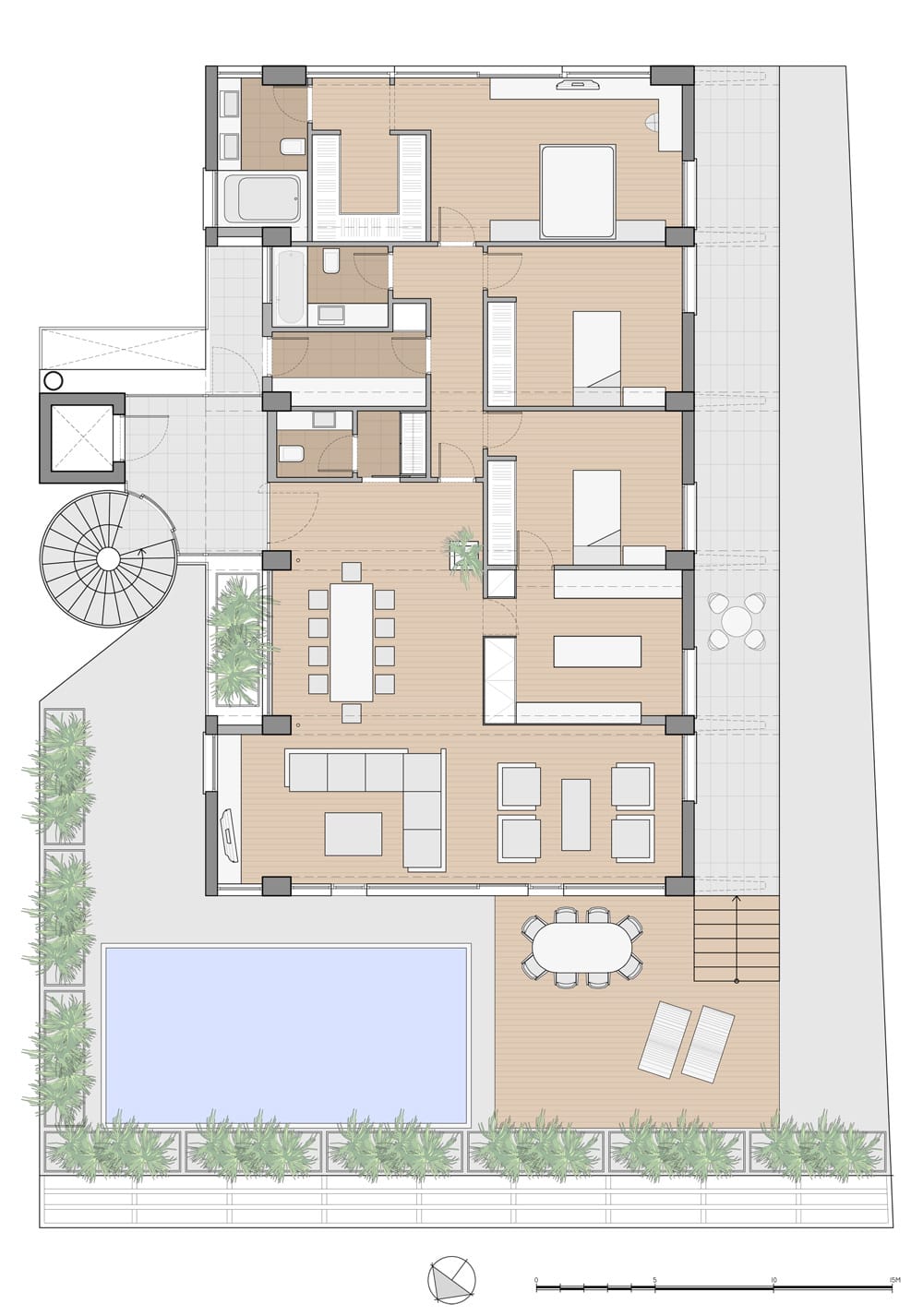 Κάτοψη 1ου Ορόφου, © ΙΜΑ