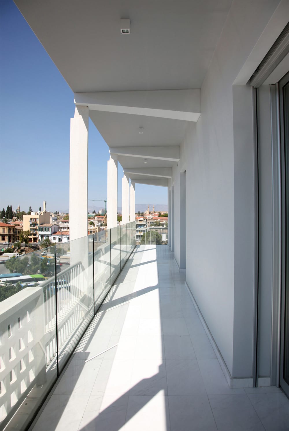 Άποψη από μπαλκόνι 4ου Ορόφου, © ΙΜΑ