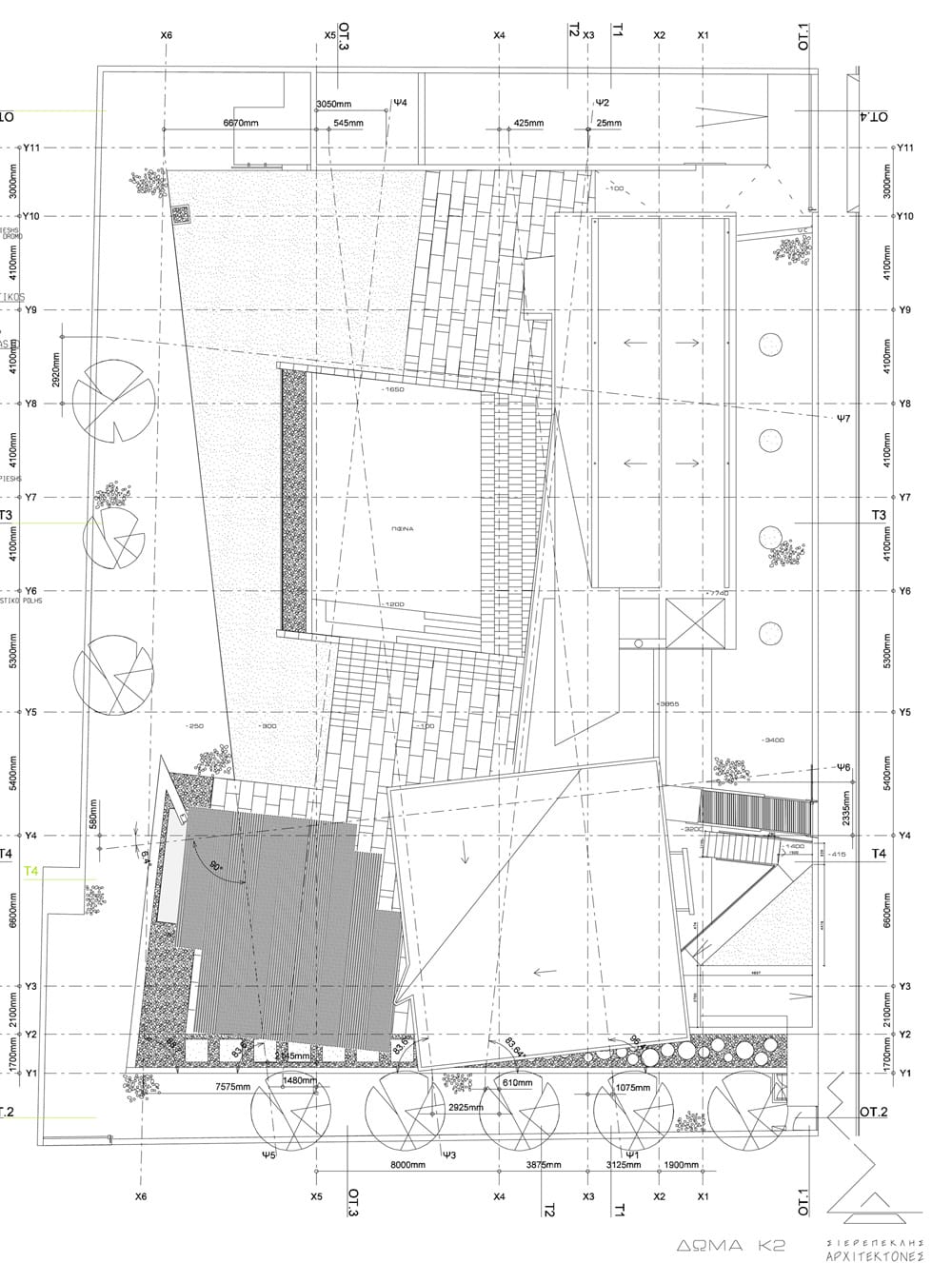 Κάτοψη Δώματος, © Σιερεπεκλής Αρχιτέκτονες