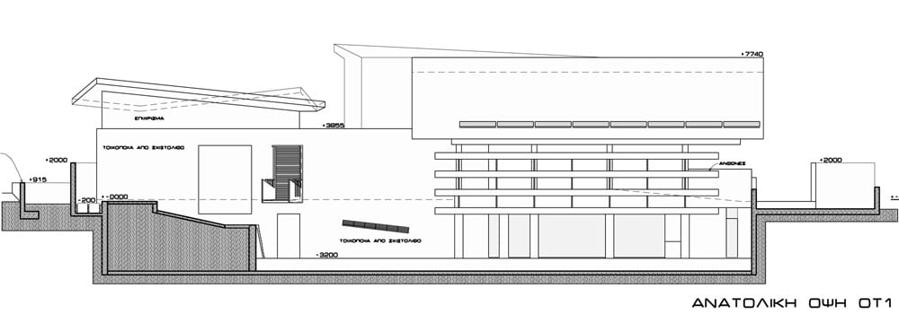 Ανατολική Όψη, © Σιερεπεκλής Αρχιτέκτονες