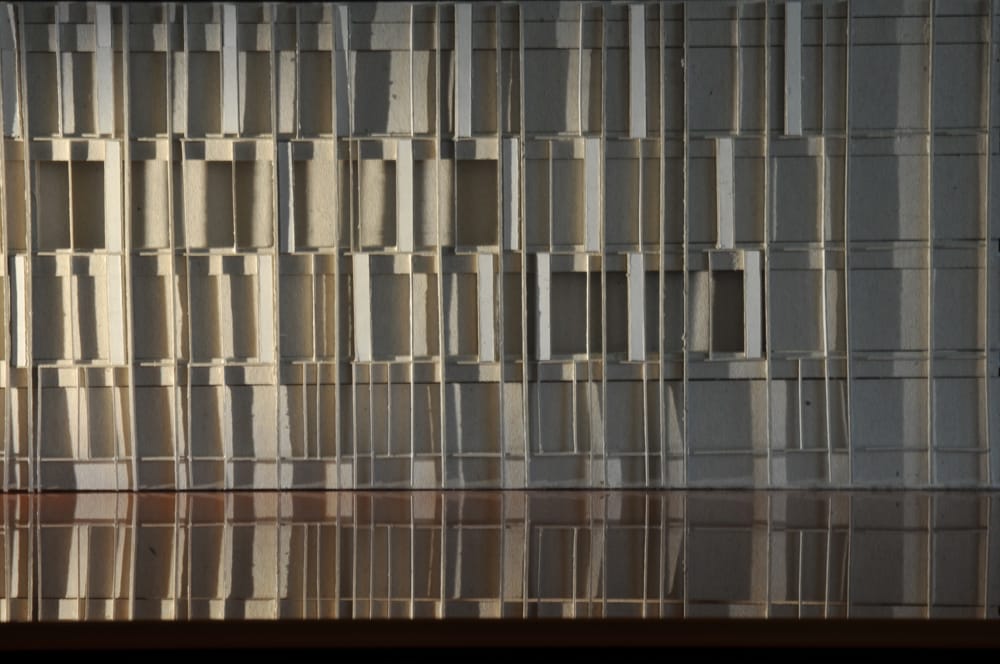 Μακέτα - Μελέτη Πρόσοψης, © ΙΚΑ