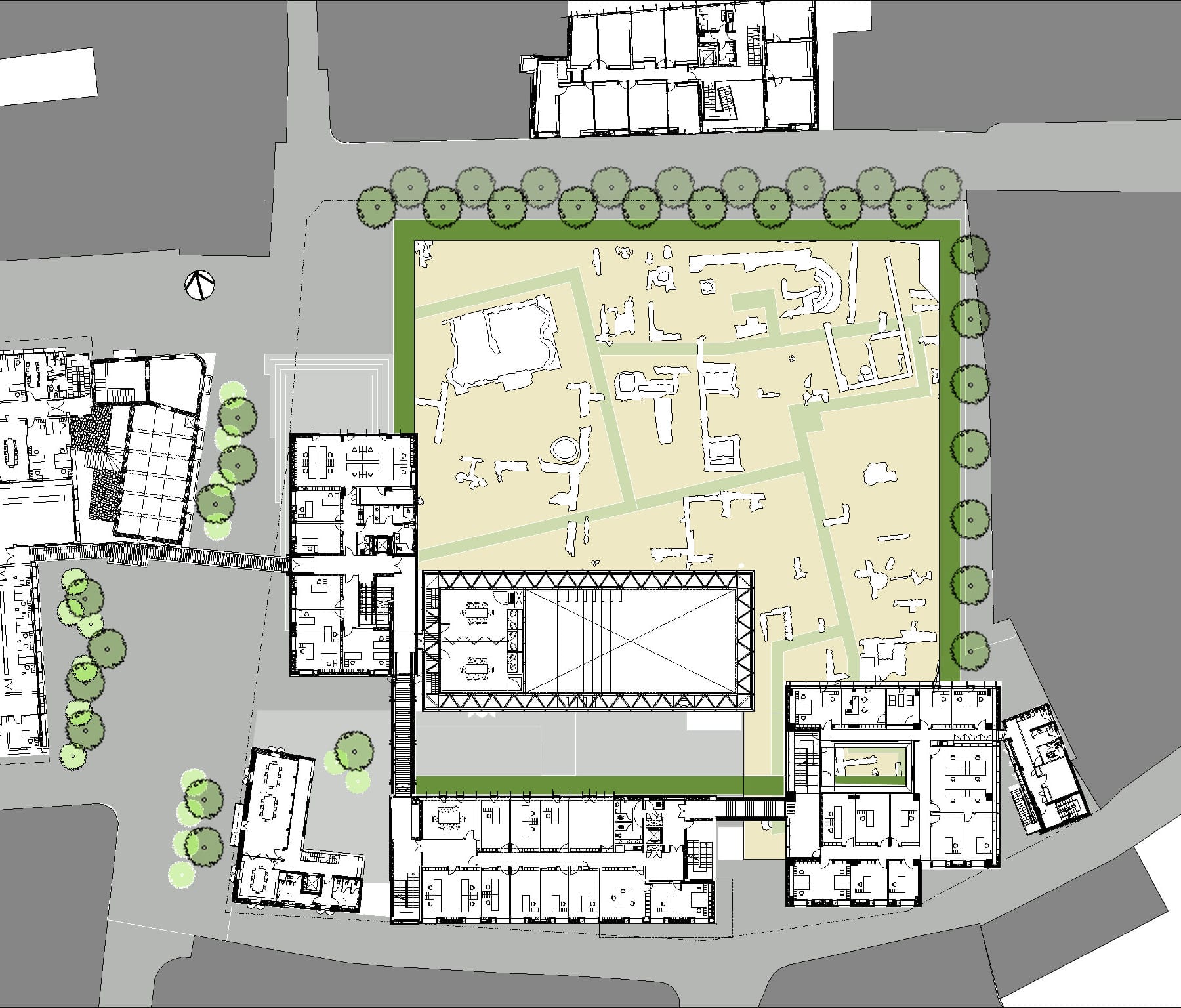 Κάτοψη 1ου Ορόφου, © ΙΚΑ