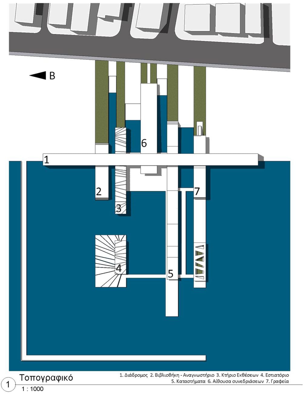Τοπογραφικό / Διάγραμμα Χρήσεων, © Βασιλειάδης/ Βόλλας/ Καλαθά