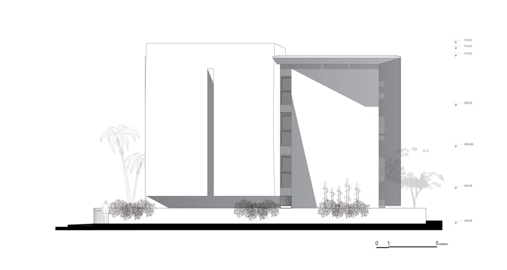 Νότια όψη, © Constantinos Kalisperas Architectural Studio