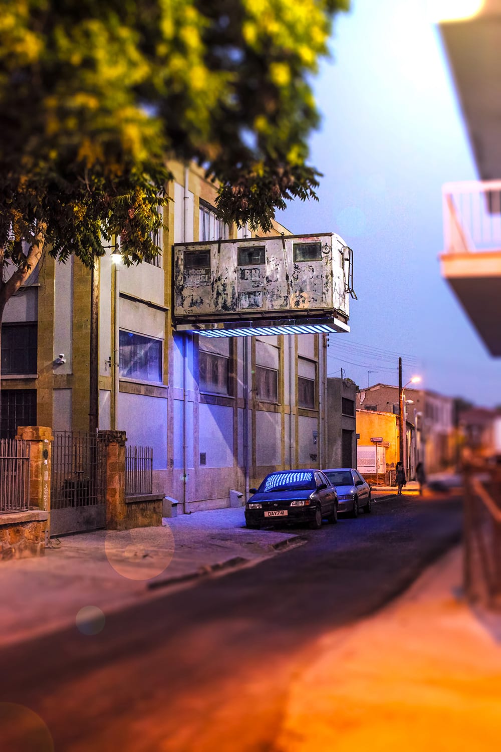 Όψη πρότασης από δυτική πλευρά δρόμου, © Κ. Καλησπέρας / Ν. Κουρούσιης