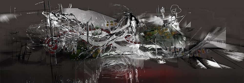 Architects’s Mindcollage: an Amalgamation of Information, © Andri Orthodoxou