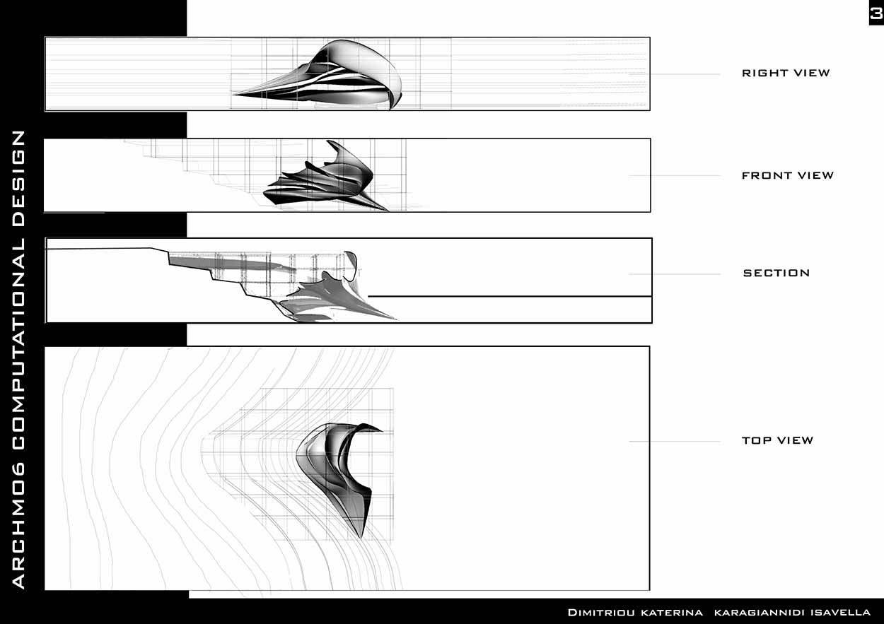 Όψεις, Τομή, Κάτοψη, © Κατερίνα Δημητρίου, Ισαβέλλα Καραγιαννίδη