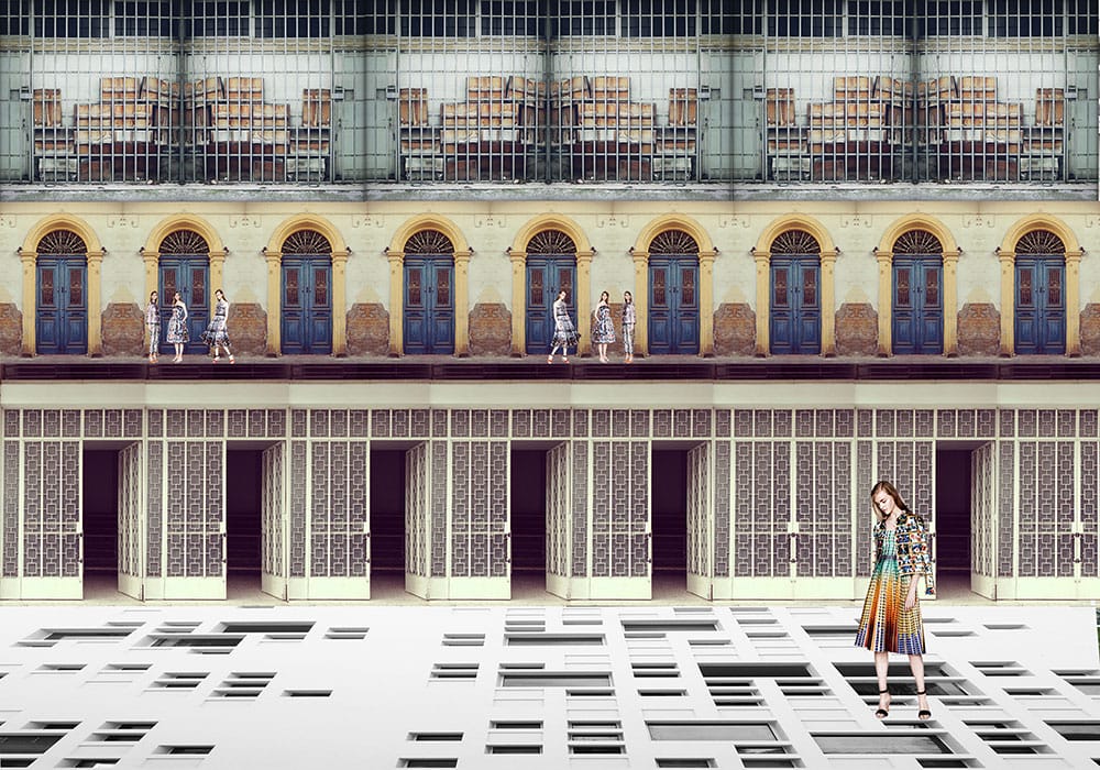 Collage 2 © Michael Hadjistyllis, Stefanos Roimpas / Anatomy of the Wallpaper (2014)