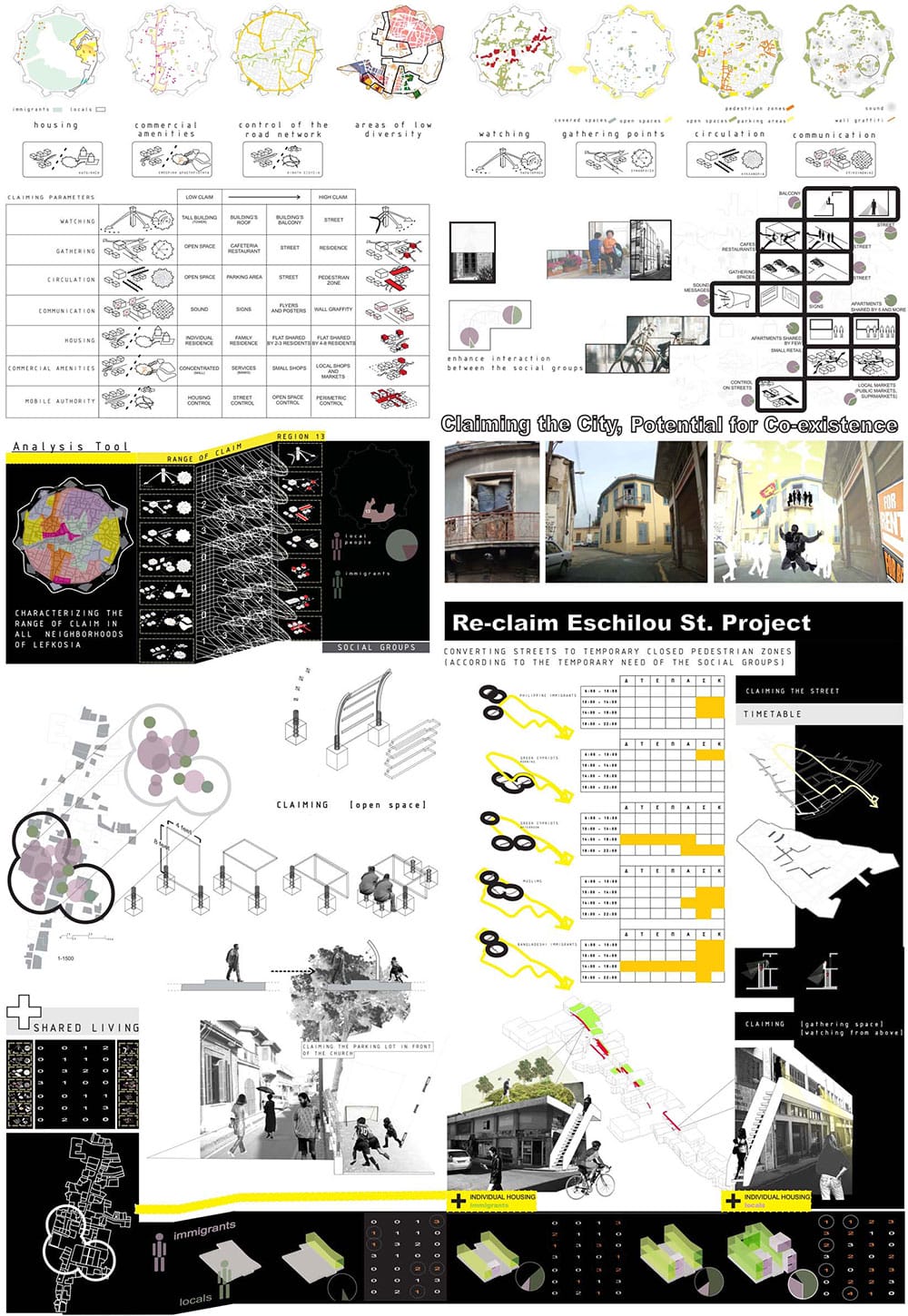 “Claiming The City: Potential For Co-existence”, © Μιχάλης Μηνά