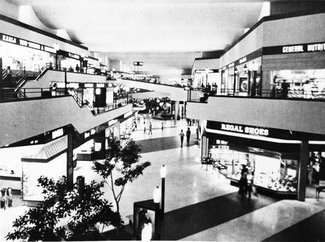 Fox Mall, Los Angeles, 1975, © Maitland, B. 1985. Shopping malls: planning and design. Construction Press, London