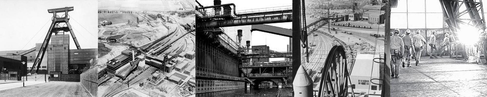 To μεταλλείο του Zollverein σε περίοδο λειτουργίας, © bdonline.co.uk/Wikipedia.org/historytrips.eu, επεξεργασία Χάρης Μούντης & Άντρια Βραχίμη