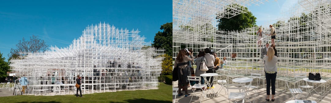 Serpentine Gallery Pavilion 2013 από τον αρχιτέκτονα Sou Foujimoto, © http://www.dezeen.com