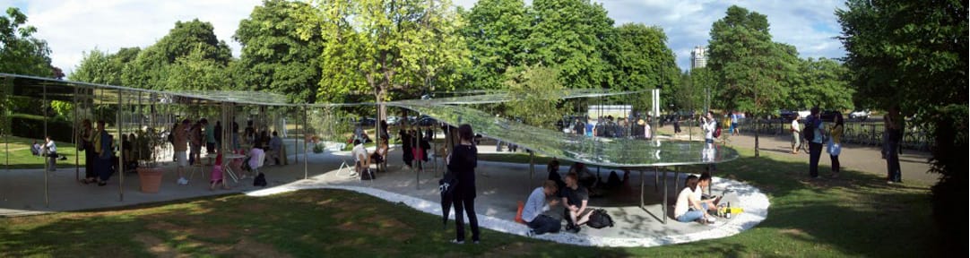 Serpentine Gallery Pavilion 2009 από την αρχιτέκτονικη ομάδα SANAA, © http://www.dezeen.com