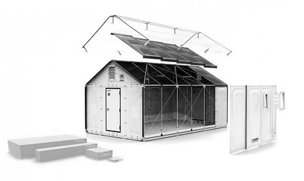 Πρόταση από IKEA για την στέγαση προσφύγων   © http://www.archdaily.com/435492/beyond-the-tent-why-refugee-camps-need-architects-now-more-than-ever/