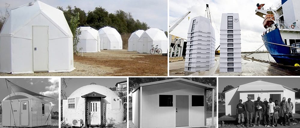 Επιλογές στέγασης άπειρες. Υπάρχει η θέληση όμως να υιοθετηθούν λύσεις σαν αυτές;   © http://www.theguardian.com/sustainable-business/2014/jul/30/refugee-shelters-new-designs-ikea-fema-military-haiti-jordan-syria-iraq