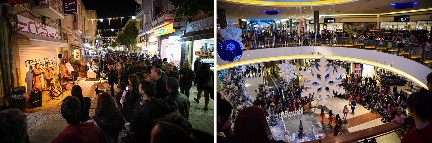 Οδός Λήδρας Vs Mall of Cyprus, © Χάρης Σολωμού