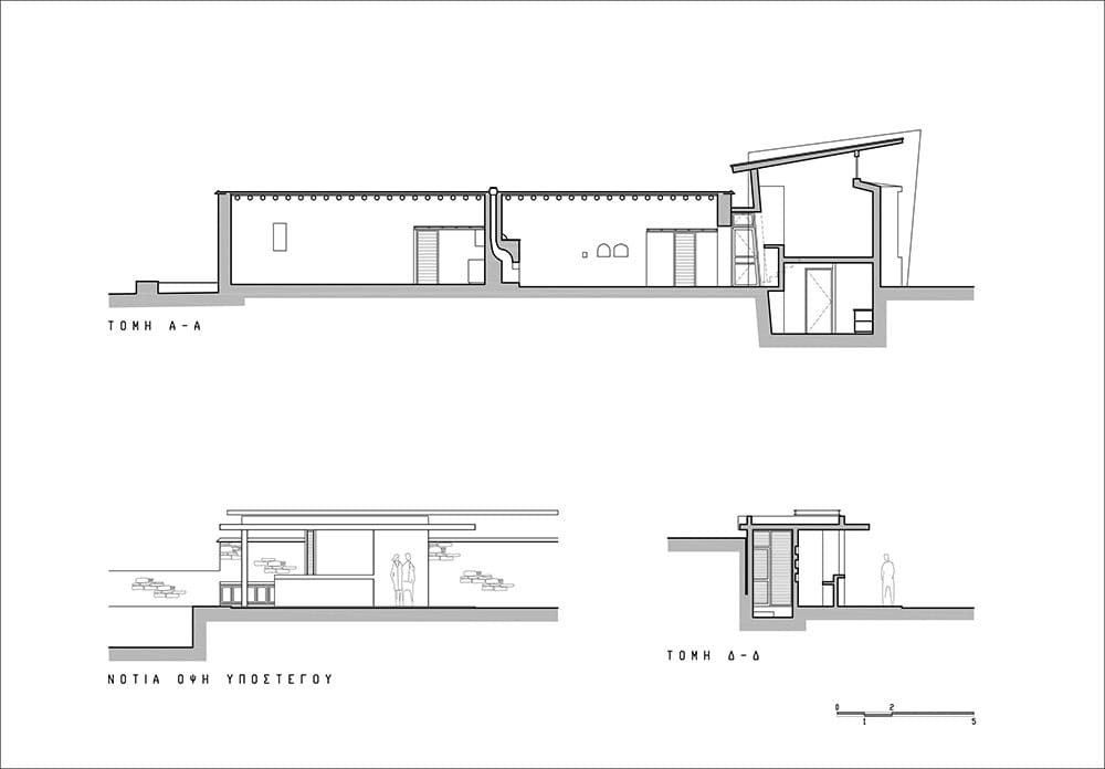 Τομές – Όψεις, © ΑΚ Αρχιτεκτονικό Εργαστήρι