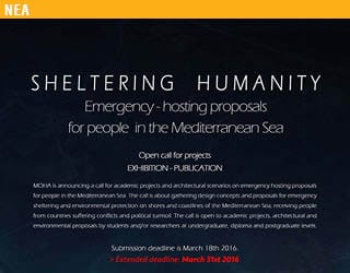 SHELTERING HUMANITY – Open Call for Projects