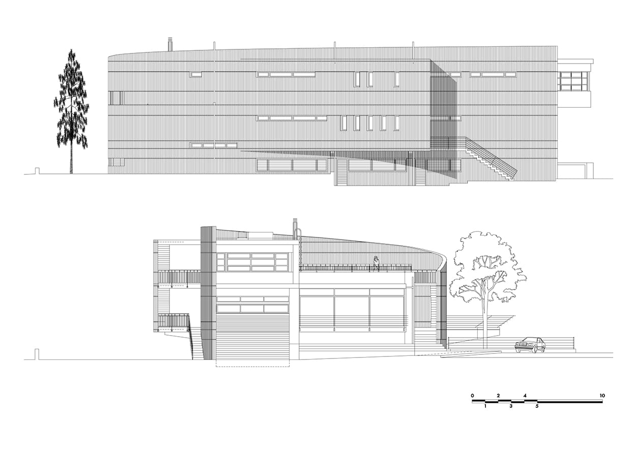Βόρεια Όψη και Δυτική Όψη, © Άρμων