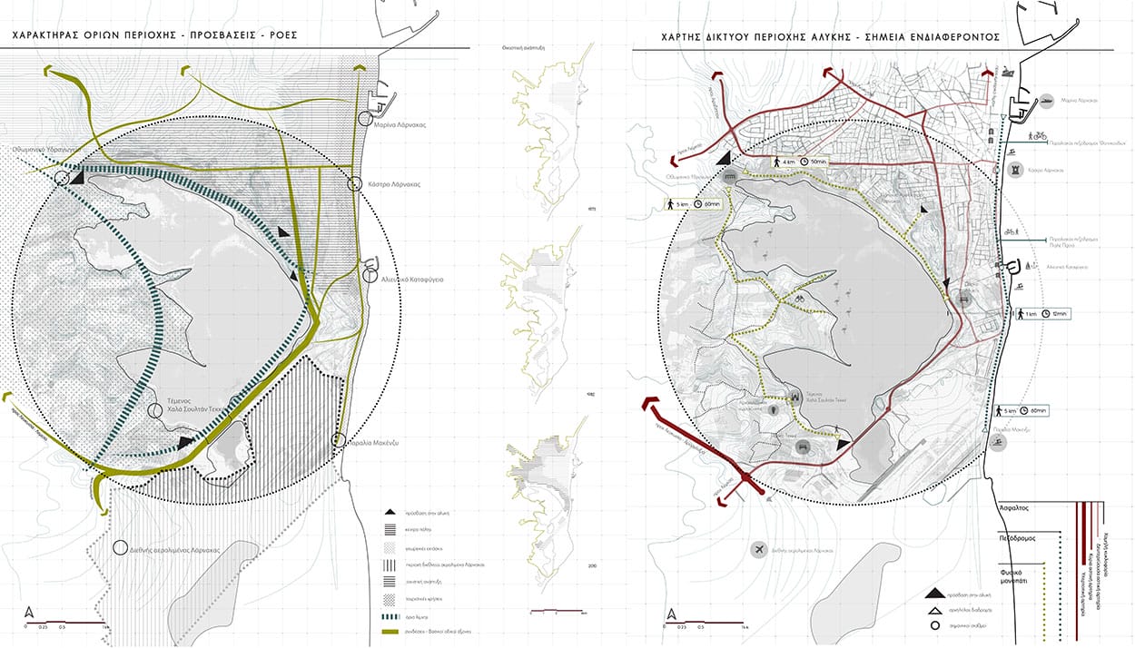 Ανάλυση περιοχής Αλυκών Λάρνακας, © Ευαγόρου Ιωάννα-Θεοδώρου Μαρία