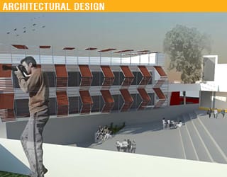 Bioclimatic elemantary school in Moutallos